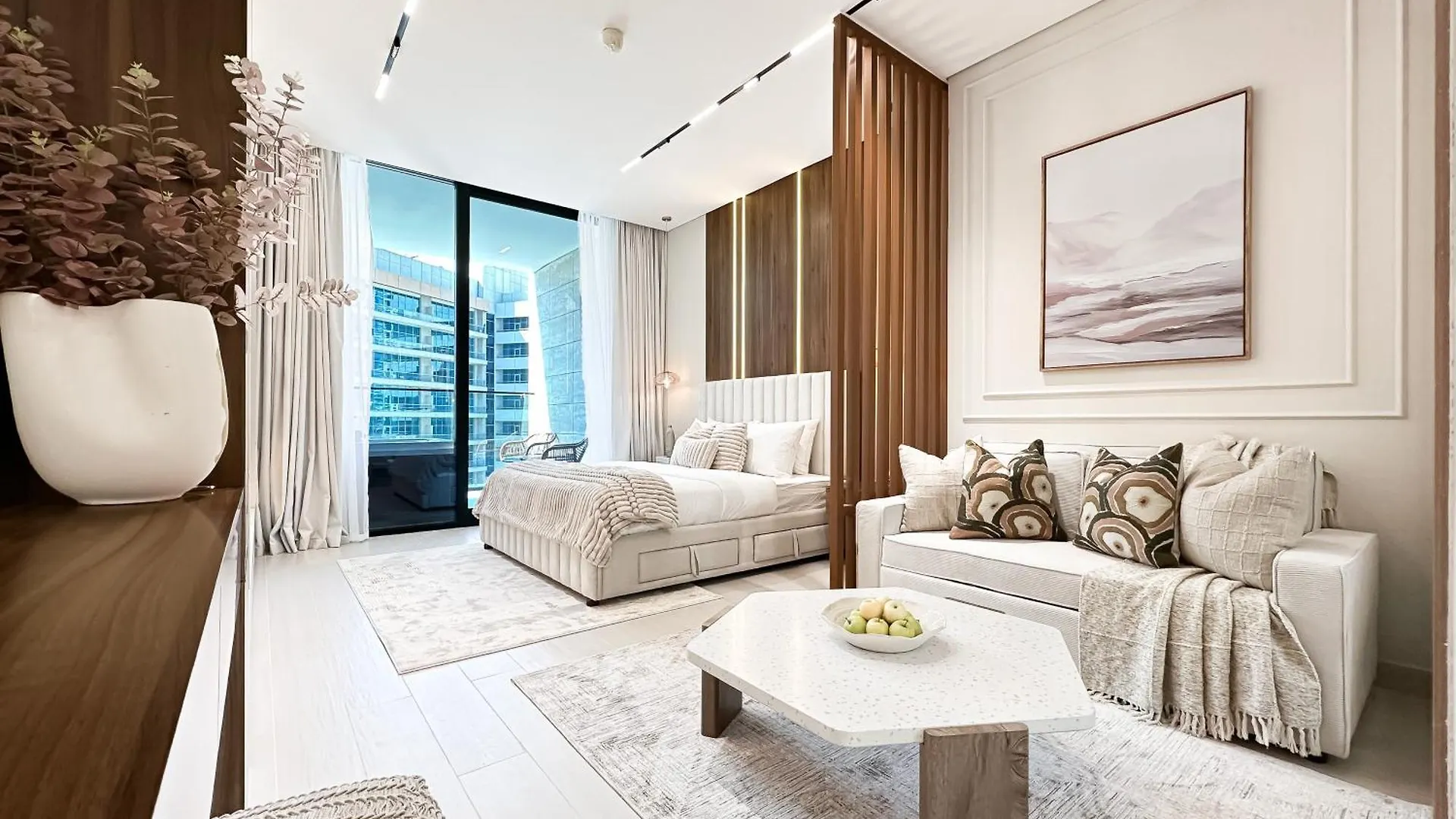 ドバイTrophy Luxe Living In The Heart Of Bbay W Jacuzziアパートメント